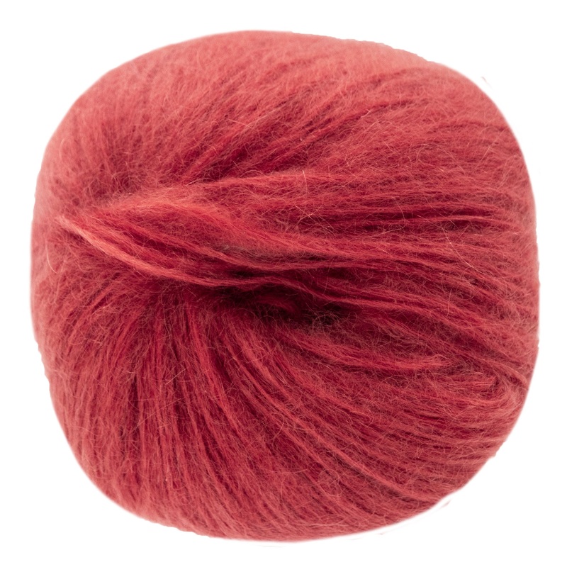Lana Grossa Superkid Seta Yarn – 012 Rust Red