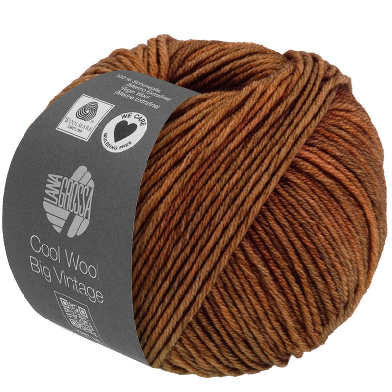 Lana Grossa Cool Wool Big Vintage Yarn – 7183 Fawn