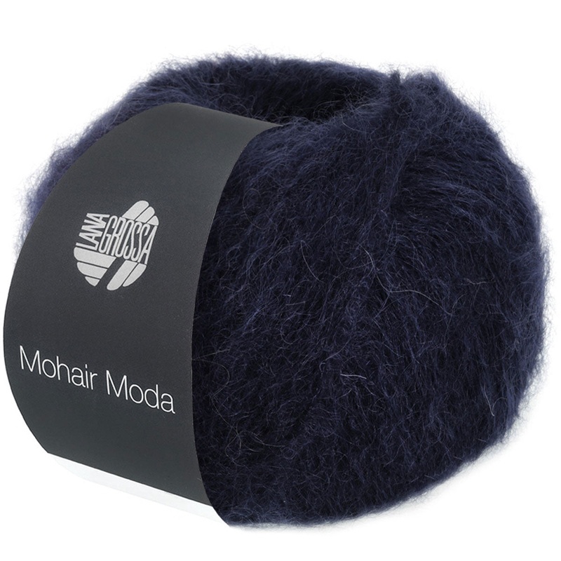 Lana Grossa Mohair Moda Yarn – 05 Night Blue