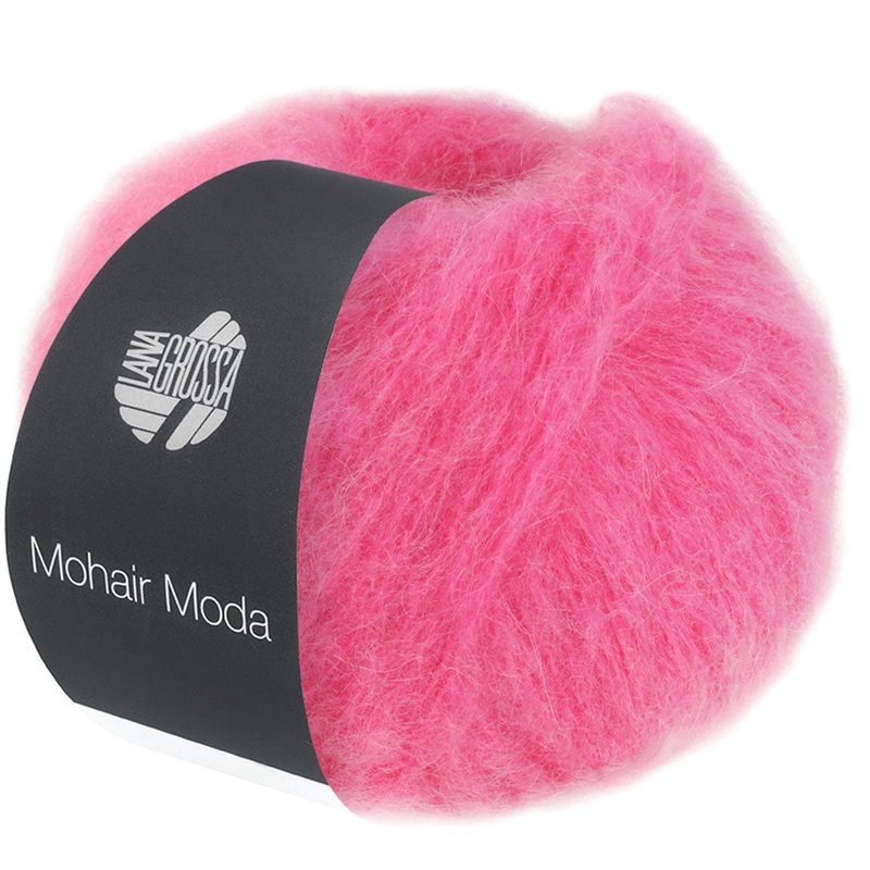 Lana Grossa Mohair Moda Yarn – 08 Pink