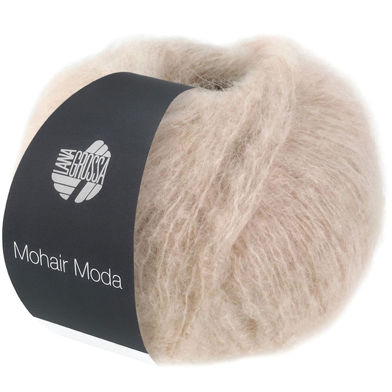 Lana Grossa Mohair Moda Yarn – 11 Beige