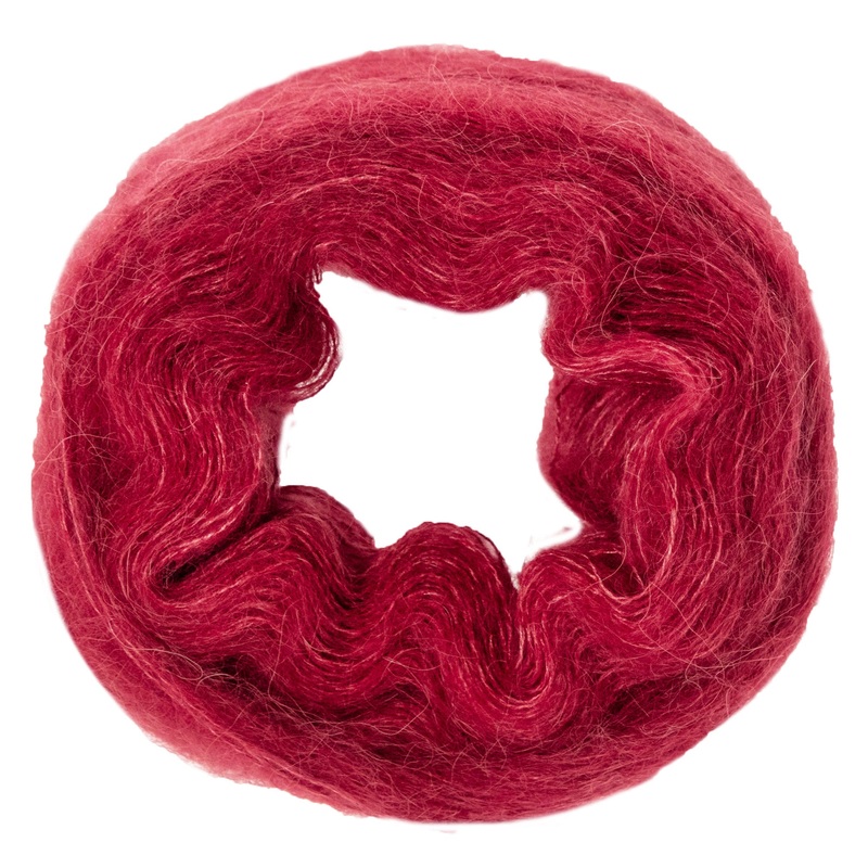 Lana Grossa Setasuri Yarn – 10 Wine Red