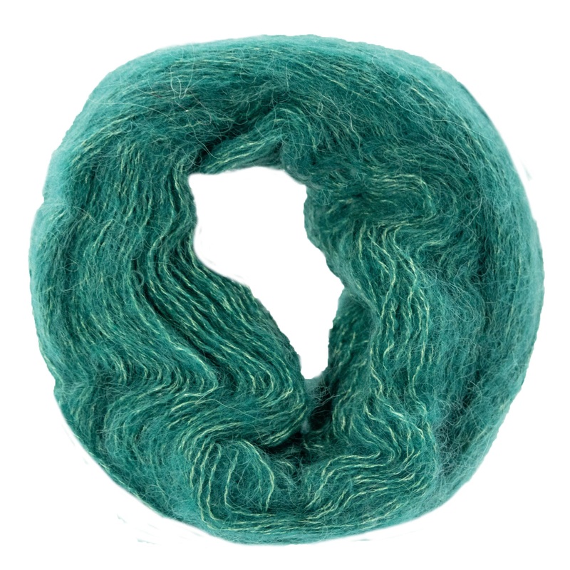 Lana Grossa Setasuri Yarn – 55 Petrol Green