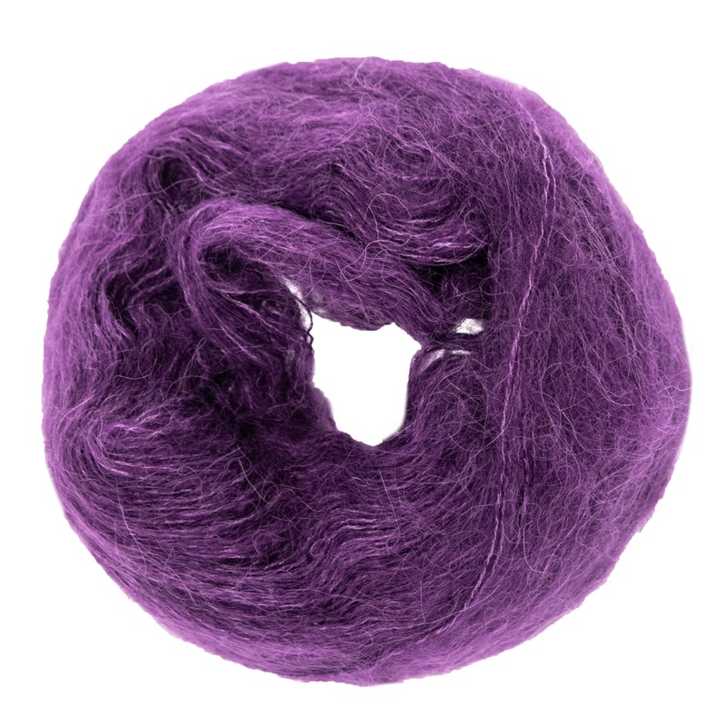 Lana Grossa Setasuri Yarn – 64 Dark Purple