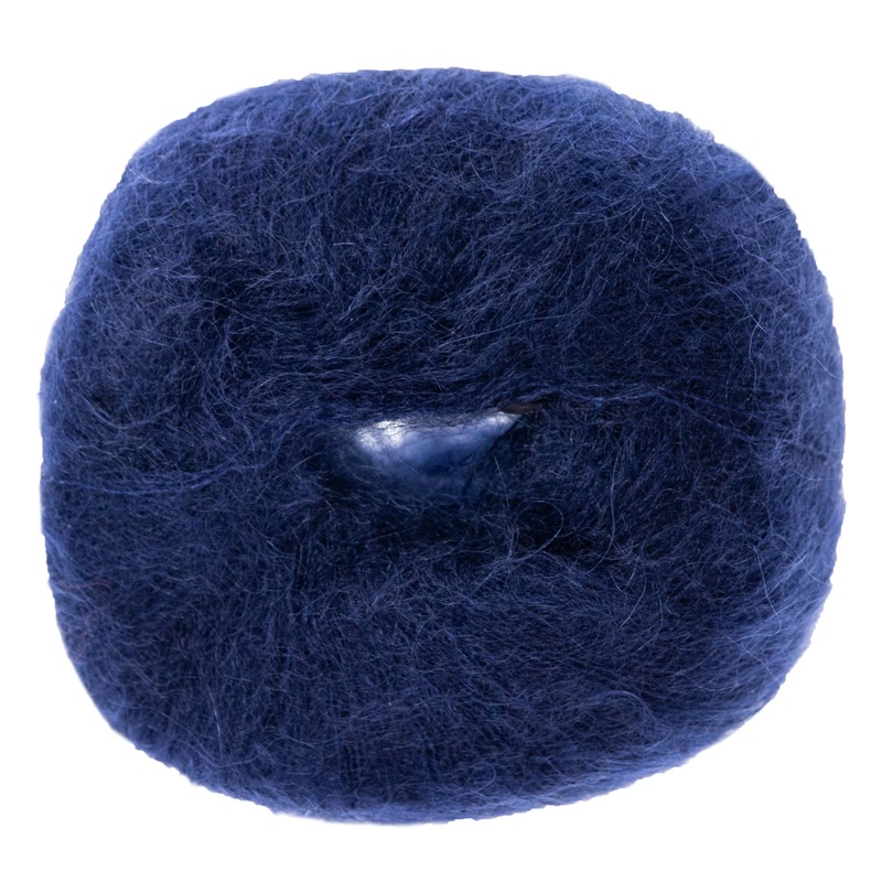Lana Grossa Silkhair Yarn – 027 Night Blue