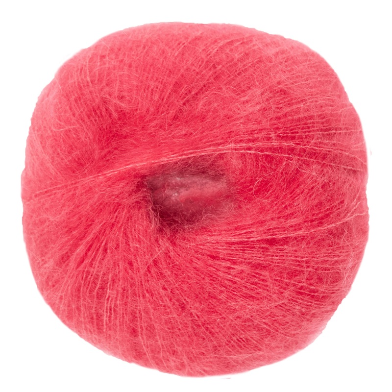 Lana Grossa Silkhair Yarn – 070 Raspberry