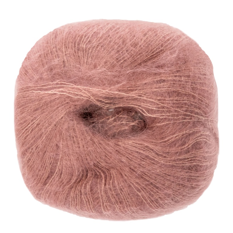 Lana Grossa Silkhair Yarn – 074 Rosewood