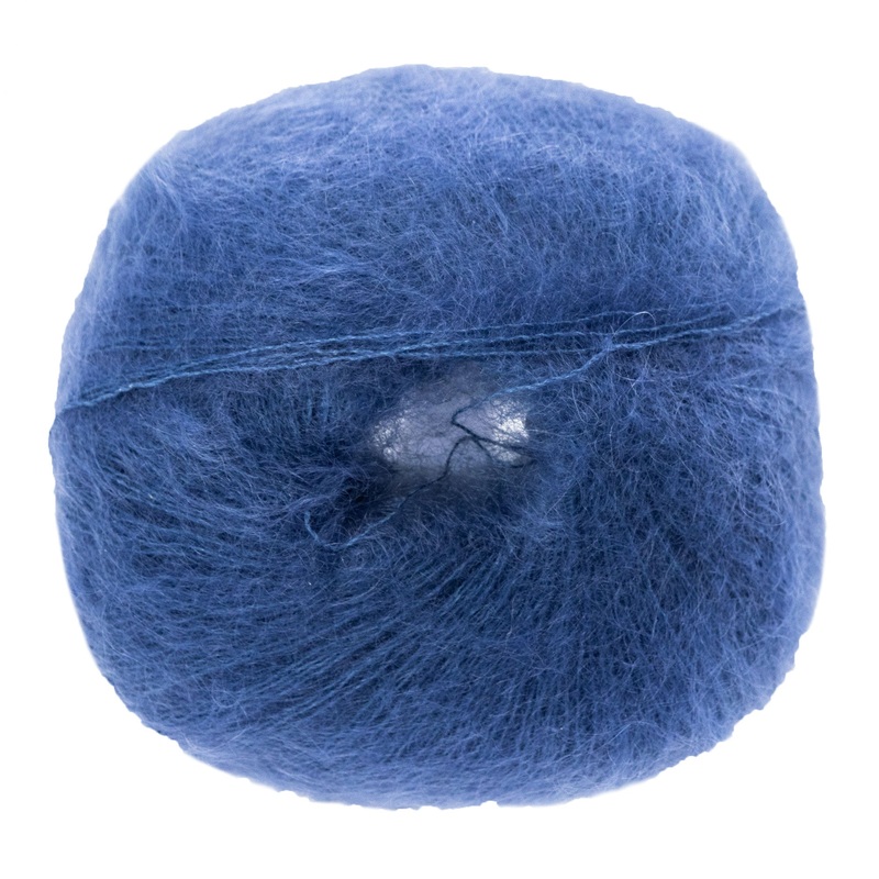 Lana Grossa Silkhair Yarn – 079 Dark Blue