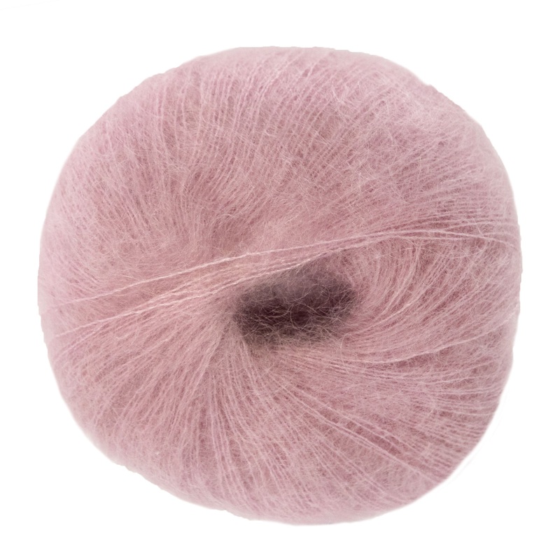 Lana Grossa Silkhair Yarn – 085 Pink