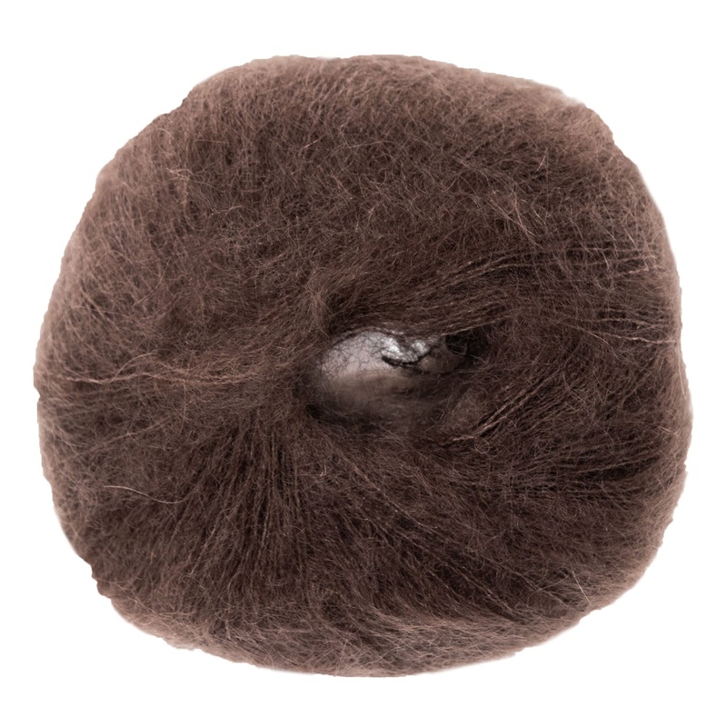 Lana Grossa Silkhair Yarn – 168 Mocha