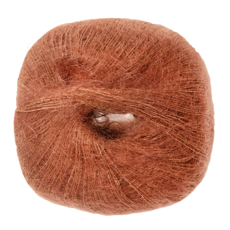 Lana Grossa Silkhair Yarn – 181 Rust