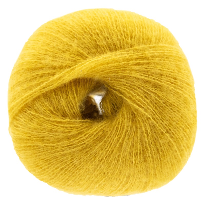Lana Grossa Soffio Yarn – 07 Yellow