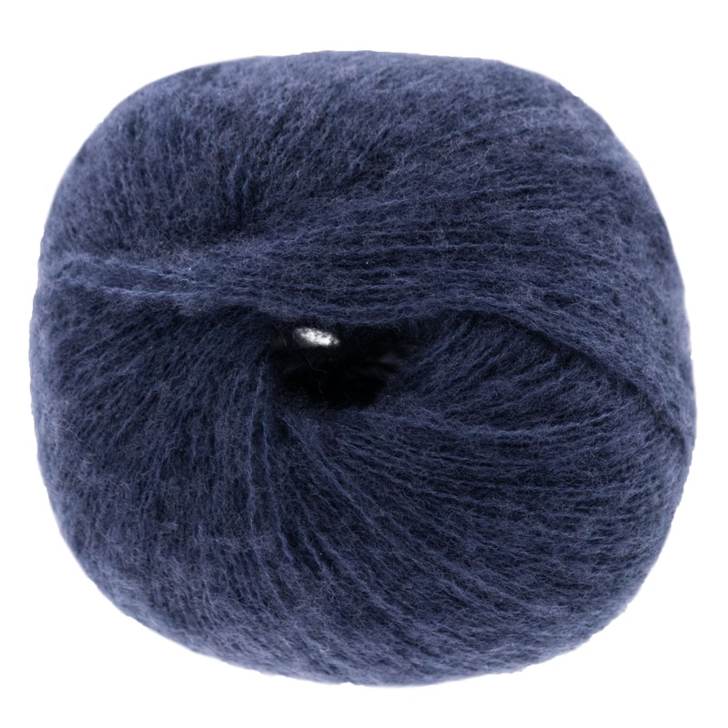 Lana Grossa Soffio Yarn – 19 Charcoal