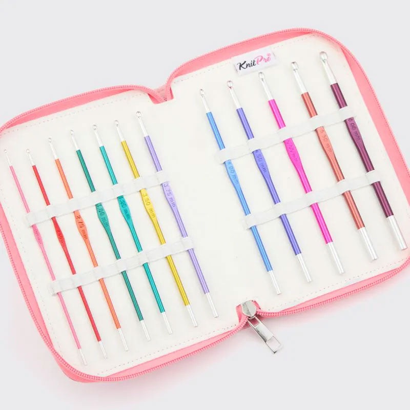 KnitPro – Zing Single Ended Crochet Hook Set Needles – Grande Set