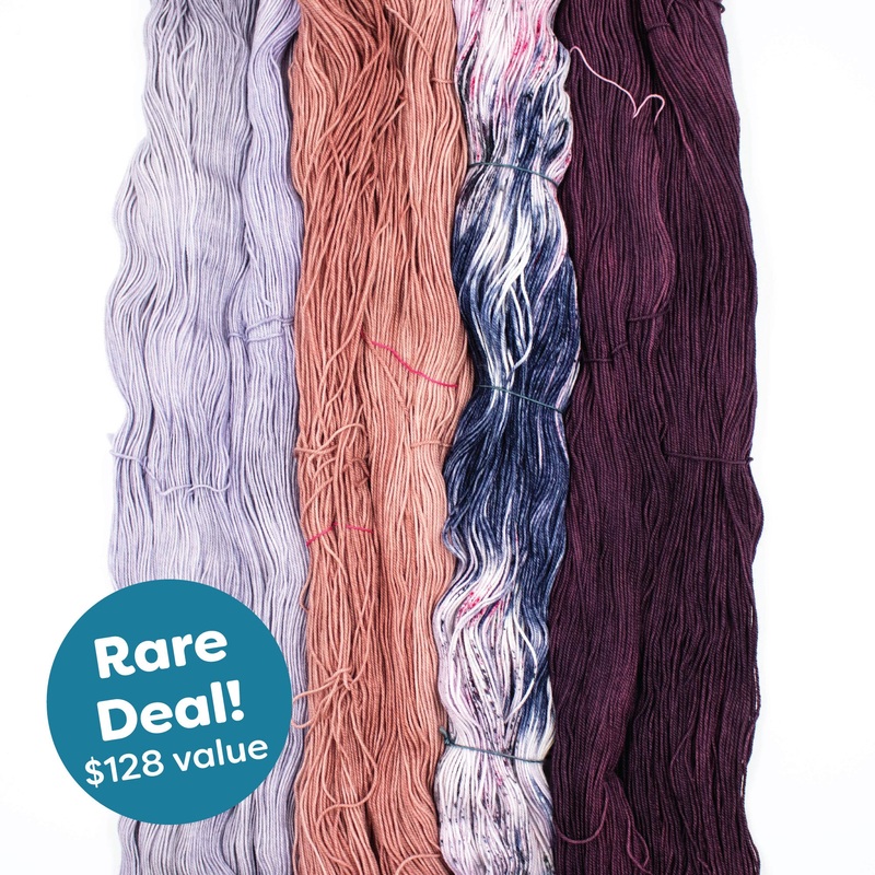 Madelinetosh Twist Light Rare Gems Fade Bundles – Moonstone Magic