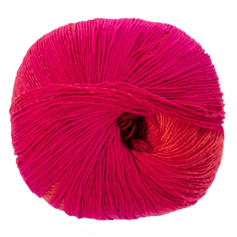 Sirdar Jewelspun Ombre Yarn – 102 Crimson Sunset