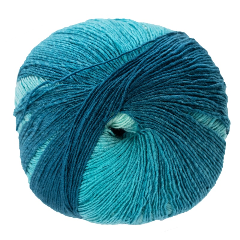 Sirdar Jewelspun Ombre Yarn – 103 Ocean Blue