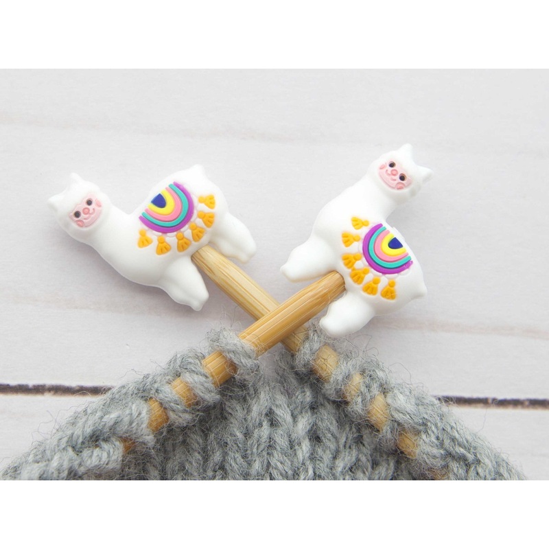 Fox & Pine Stitches Stitch Stoppers/ Point Protector – Little Llama
