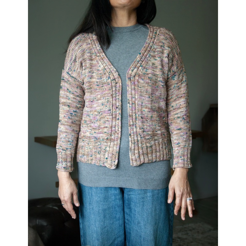 Modern Daily Knitting x Madelinetosh Atlas Kits – Cactus Bloom Cardigan