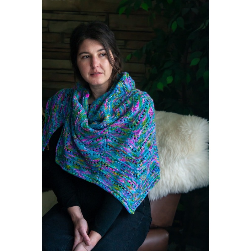 Modern Daily Knitting x Madelinetosh Atlas Kits – Lady Bird Shawl