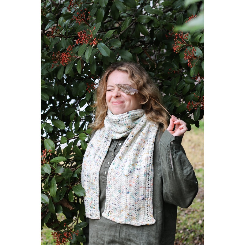 Modern Daily Knitting x Madelinetosh Atlas Kits – Sundown Scarf