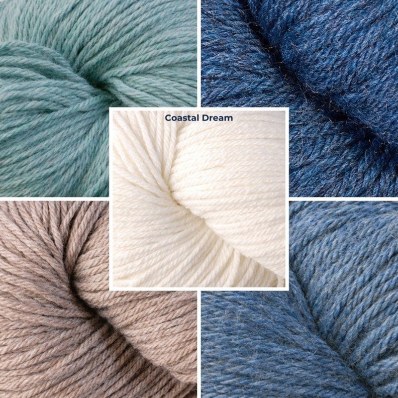 Berroco Year Long Blanket MKAL Kit – Coastal Dream