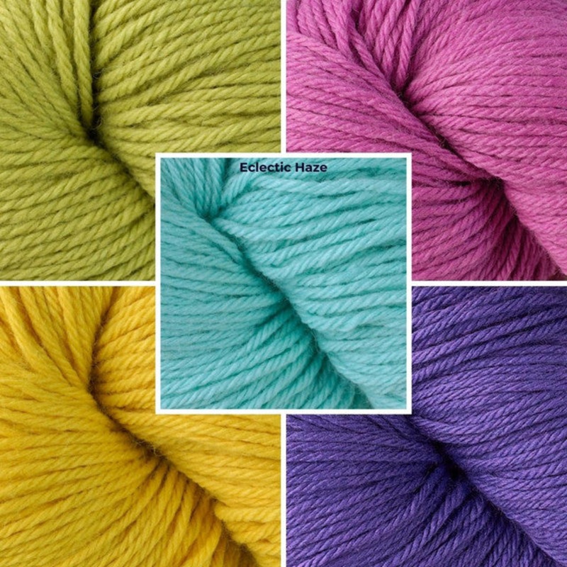 Berroco Year Long Blanket MKAL Kit – Electric Haze