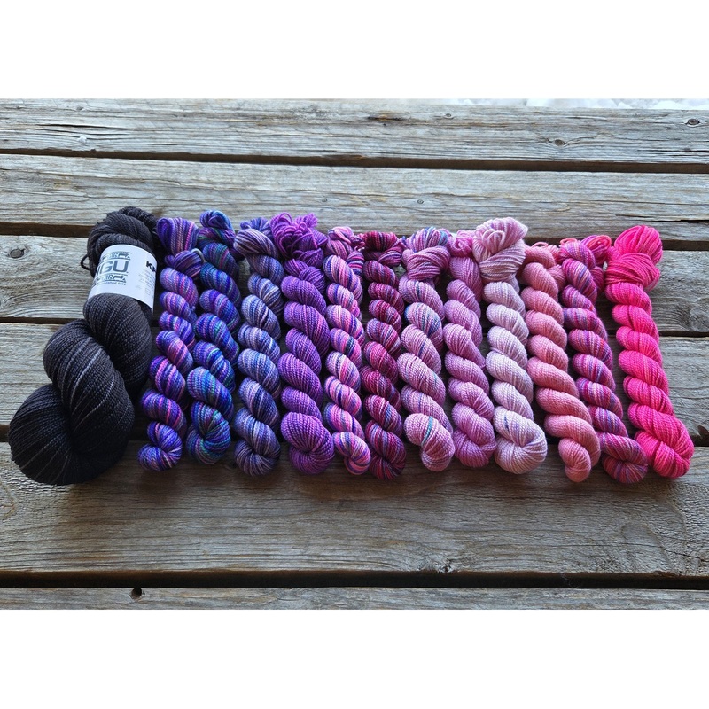 Koigu Aurora Hunter Shawl Yarn Pack – Large – South Star