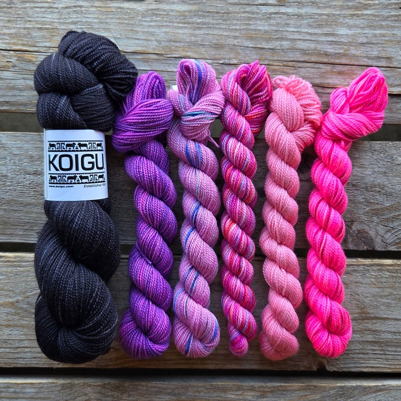 Koigu Aurora Hunter Shawl Yarn Pack – Small – South Star