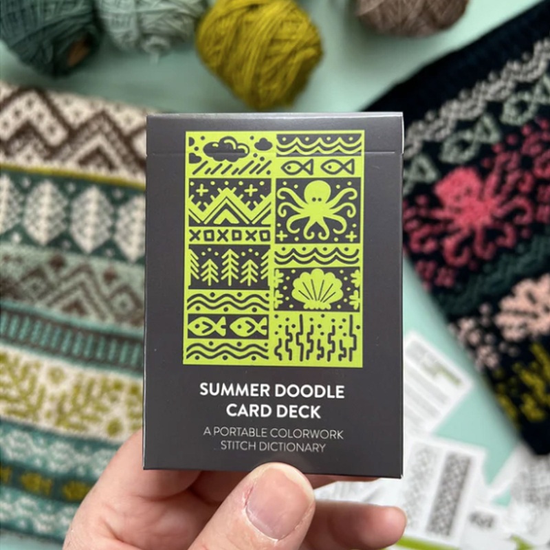 Pacific Knit Co. Summer Doodle Card Deck