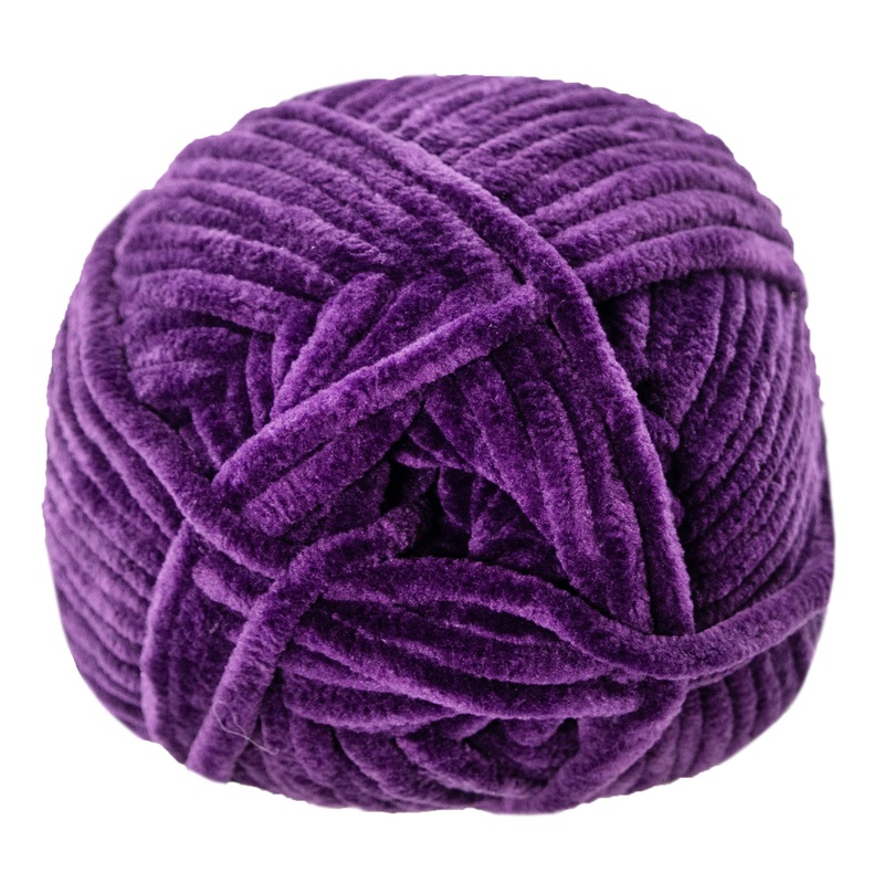 Universal Yarn Bella Chenille Yarn – 122 Amethyst