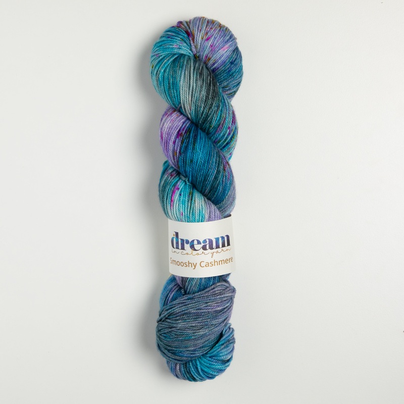 Dream in Color Smooshy Cashmere Yarn – Corn Flower