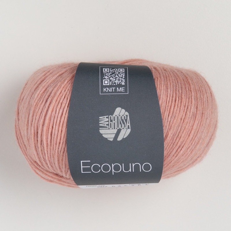 Lana Grossa Ecopuno Yarn – 007 Peach