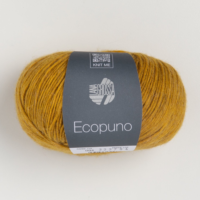 Lana Grossa Ecopuno Yarn – 094 Curry
