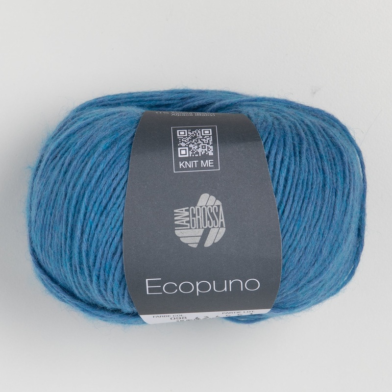 Lana Grossa Ecopuno Yarn – 098 Dove Blue
