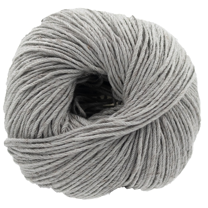 Lana Grossa Linea Pura Solo Lino Yarn – 05 Green-Grey