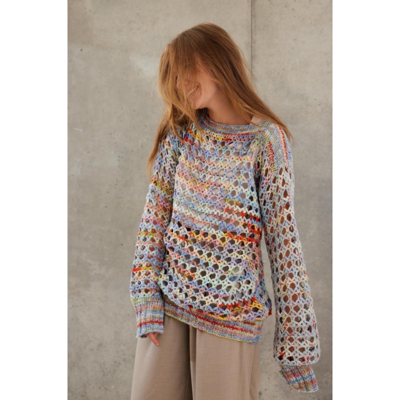 Lana Grossa Lookbook 18 Patterns – 25 Crochet Pullover – PDF Download