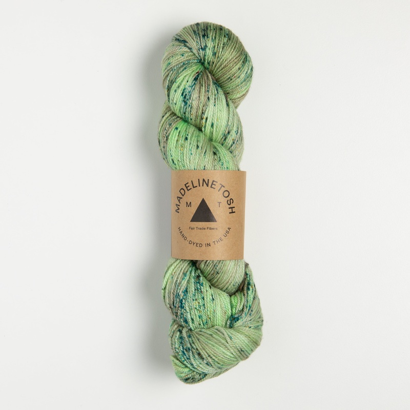 Madelinetosh Pashmina Yarn – Dill with It