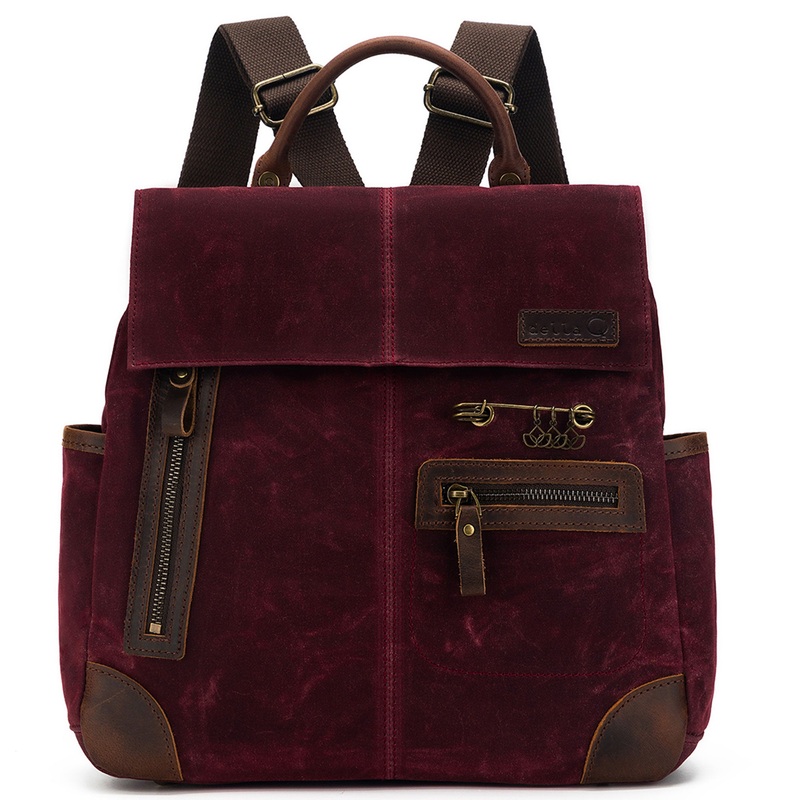 della Q Maker’s Midi Backpack – Red