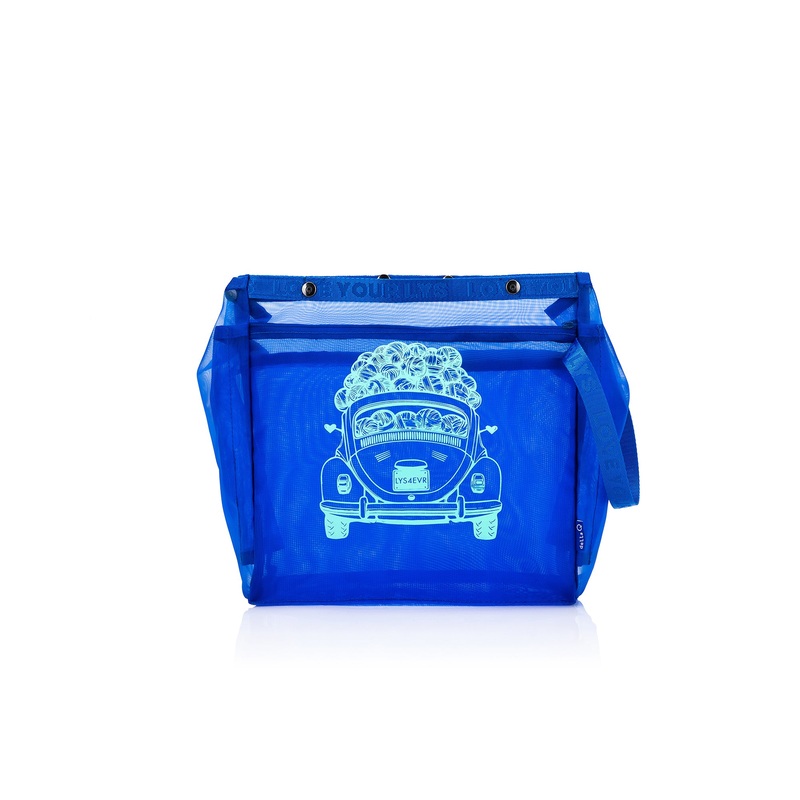 della Q Oh Snap Sacks – LYS – Blue – Large Square