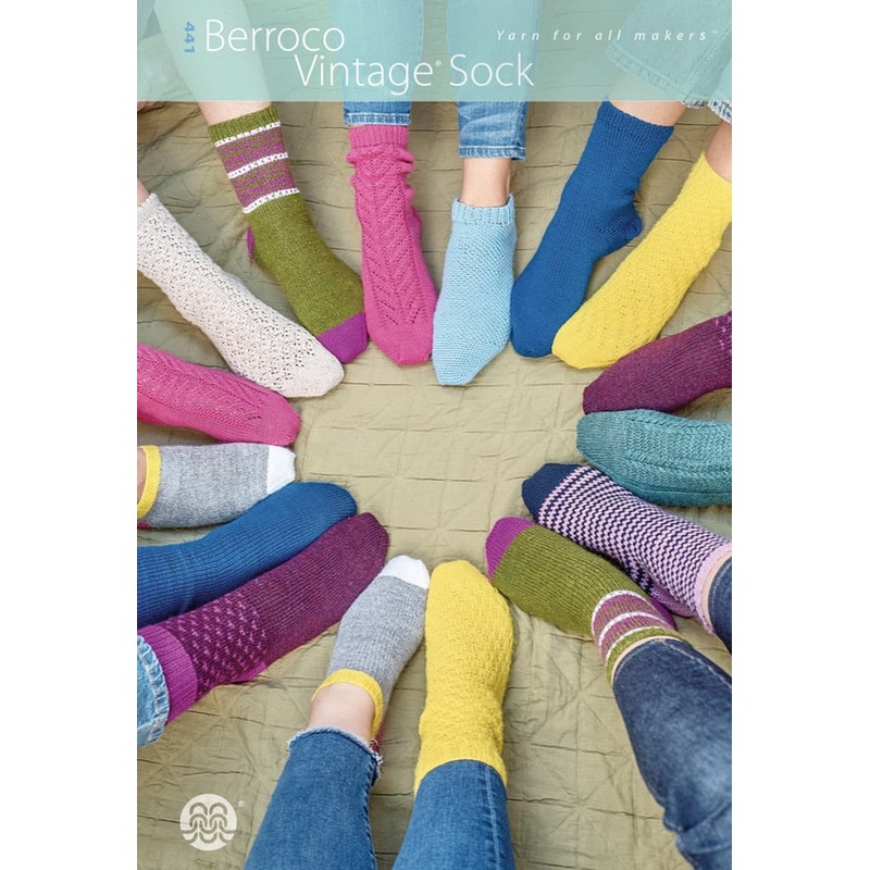 Berroco Vintage Sock – Booklet #441 Patterns