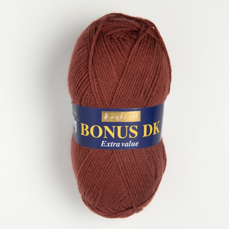 Hayfield Bonus DK Yarn – 635 Rustic Pink