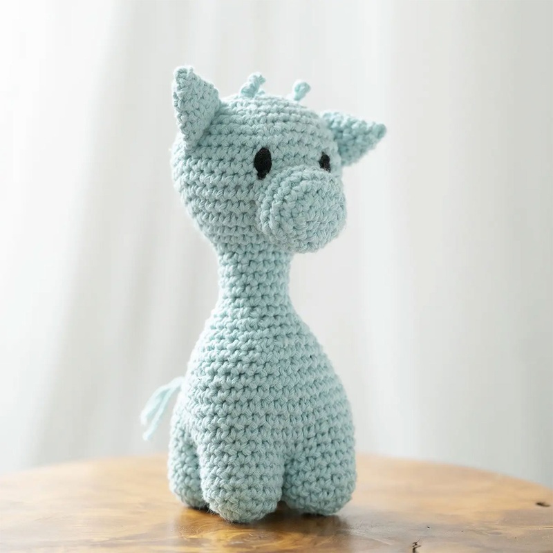 Hoooked Plush Crochet Toys – Giraffe Ziggy – Spring (green)