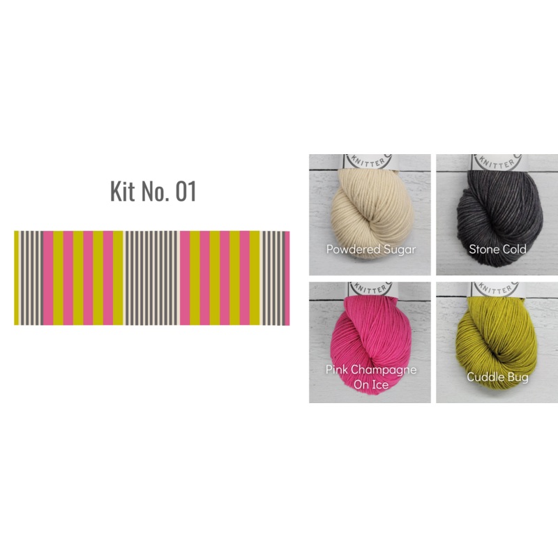 Essential Stripes Scarf Kit No. 1