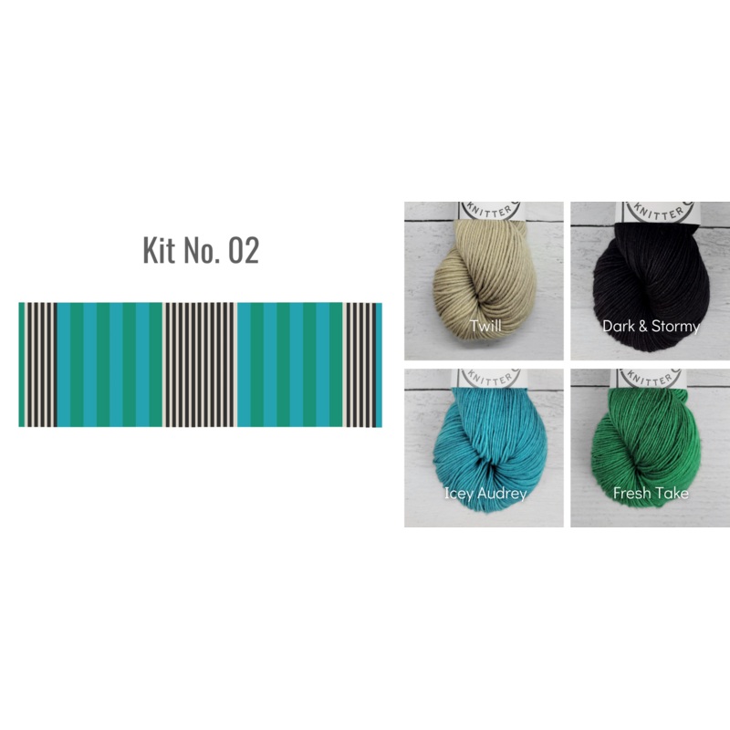 Essential Stripes Scarf Kit No. 2