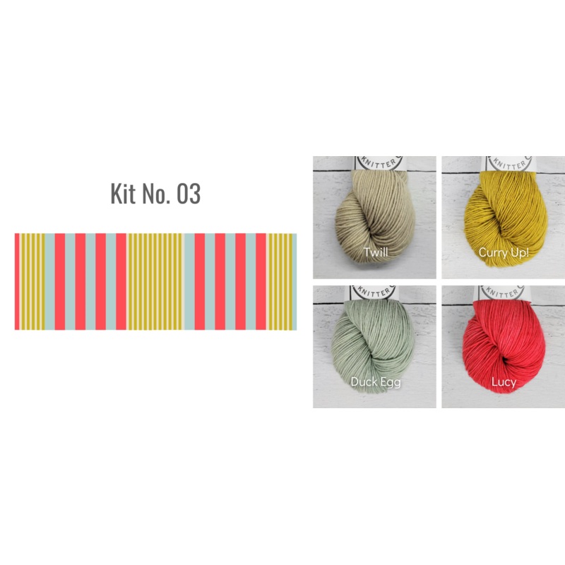 Essential Stripes Scarf Kit No. 3