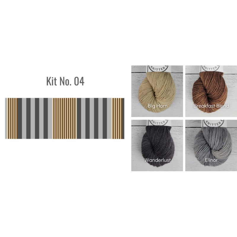 Essential Stripes Scarf Kit No. 4