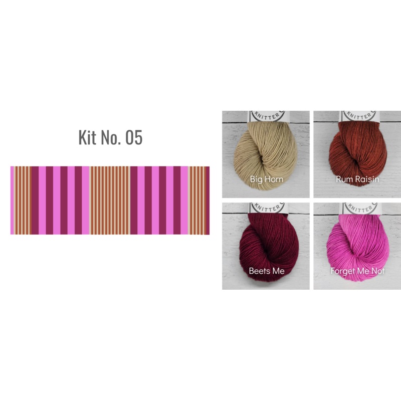 Essential Stripes Scarf Kit No. 5
