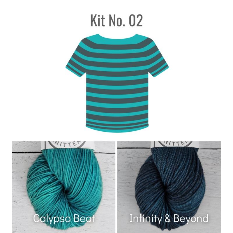 Sabela Tee Kit No. 2|Comfy Fingering (Sizes 1 & 2)|Comfy Fingering (Sizes 3-9)|Legacy Fingering (Sizes 1 & 2)|Legacy Fingering (Size 3)|Legacy Fingering (Sizes 4-9)|Tweedy Fingering (Sizes 1 & 2)|Tweedy Fingering (Sizes 3-9)