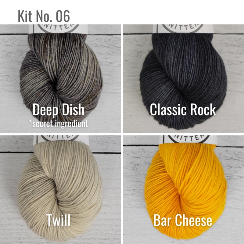 Secret Ingredient Kit No. 6|Shawl Kit – Aura Lace + Feet Fingering|Shawl Kit – Aura Lace + Legacy Fingering|Shawl Kit – Aura Lace + Primo Fingering
